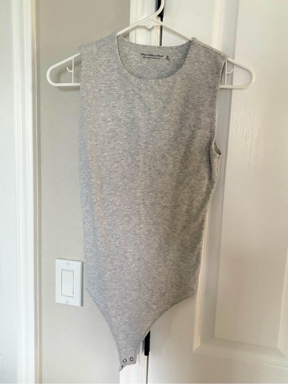 Abercrombie grey bodysuit